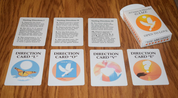 Image of first seven cards in the deck of 55 cards